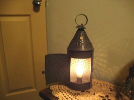 15-inch Revere Lantern in Kettle Black Tin image 4