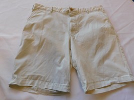 Izod Saltwater Men&#39;s Shorts Flat Front Size 36 Waist 9.5 Inseam Shorts O... - £27.16 GBP