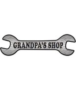 Grandpas Shop Novelty Metal Wrench Sign W-046 - $37.96 CAD