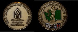 COMMAND SGT MAJOR Washington Army Nat. Guard presentation challenge coin - £17.84 GBP