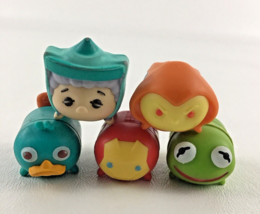 Disney Tsum Tsum Kermit Godmother Perry Mini Stackable Collectible Figur... - £13.11 GBP