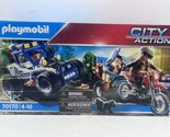 Playmobil City Action Police Off-Road Car With Jewel Thief Building Set ... - $39.99
