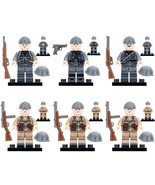 6pcs WW2 Italian Army and Italian Communist Soldiers Minifigures Minifig... - €18,82 EUR