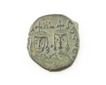 822-829 Est Romano Bizantino AE Follis XF Michele II Teofilo Siracusa SB... - $168.66