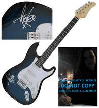 Amy Lee Evanescence signed full size electric guitar COA proof autographed - £949.62 GBP