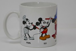 Applause Disney Mickey Mouse thru the Years 12 oz. Ceramic Mug - £8.00 GBP