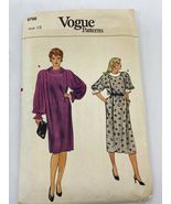 Vintage Vogue Sewing Patterns Sz 12 #8798 Misses Dress - €9,82 EUR