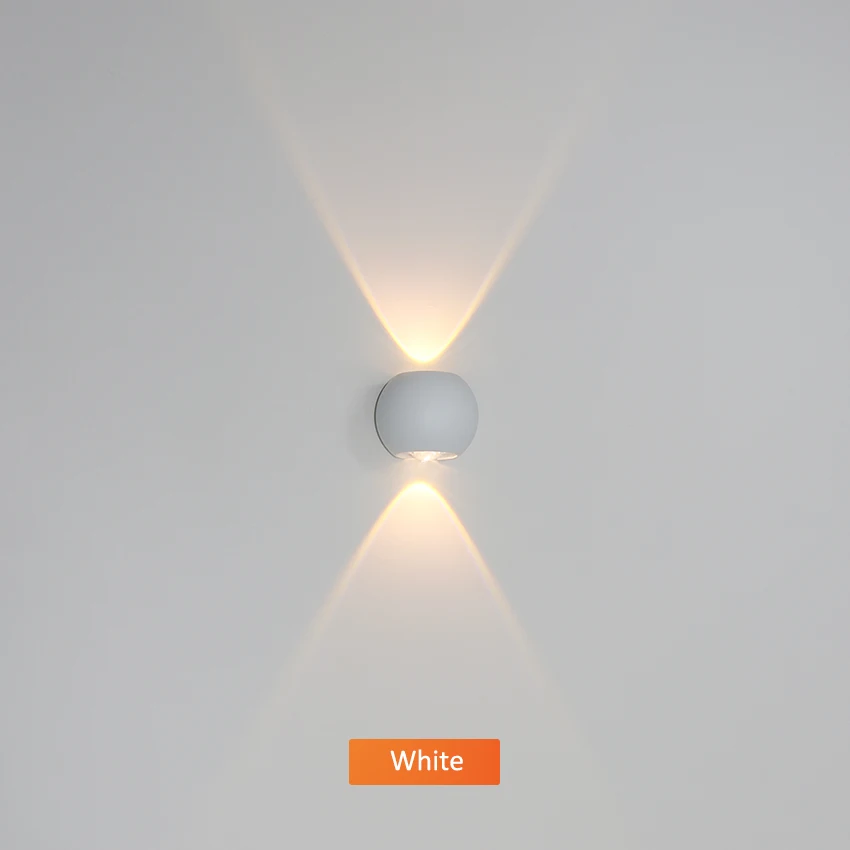 Aluminum Small Ball Wall Lamp Waterproof IP65 for Living room room Hallw... - £255.65 GBP