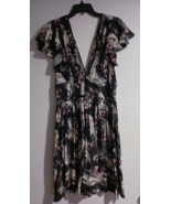 TRASHY DIVA DEEP CUT HURRICANE LADIES PRINT CAMILLA DRESS SIZE 12 - $3,344.07 MXN