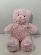 Baby Gund My First Teddy small pink 021028 plush bear stuffed animal soft toy - £10.61 GBP