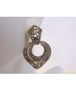 Womens Vintage Estate Sterling Silver Earrings 7.7g E4446 - €34,23 EUR