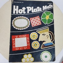 Vintage 1950 Hot Plate Mats Crochet Instruction Magazine by Star Book - $13.10