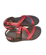 Chaco Z1 woman&#39;s Sandals Pink Red Orange Brown sz 8 - £30.20 GBP