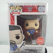 Funko Pop! Vinyl: WWE - Big Boss Man - GameStop (GS) (Exclusive) #135 W/Protecto - $23.77