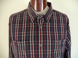 Men&#39;s Blue LK (Life Khaki) Plaid and Check Shirt. 2XL. 55% Cotton / 45% ... - £15.40 GBP