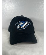 Toronto Blue Jays Hat MLB Adjustable New Era Strapback Black Unisex Hat - $24.54 CAD