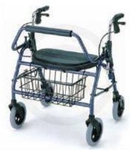 Rollator - 500 lb Capacity Blue Mighty Mack. - $429.99