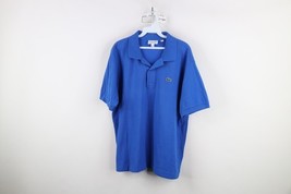 Lacoste FR 6 US XL Classic Fit Croc Logo Pique Cotton Short Sleeve Polo ... - $44.50