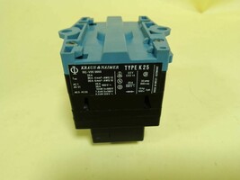 Kraus &amp; Naimer Type K25 IEC-VDE0660 Rotary Switch Base IECVDE0660 - $98.01