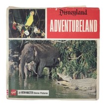View-Master Disneyland Adventureland California 3 Reel Packet Vintage 1960s - £15.26 GBP