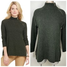 Vineyard Vines Sweater Alpaca Blend Pullover Zipper Neck Poncho Size Medium - £30.61 GBP