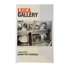 Leica Gallery Exhibition Schedule 1999 - 2000 - £7.06 GBP