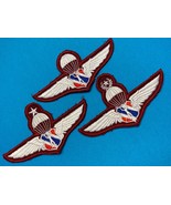 THAILAND, PARACHUTIST, PARAWINGS, POLICE, AIRBORNE, CLOTH, GROUP OF 3, V... - $15.00