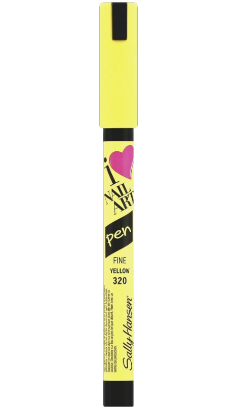 Sally Hansen I Heart Nail Art Pen #320 Fine Yellow 0.04 Fl Oz - $6.37