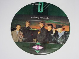 Duran Duran Pin Back Button Union Of The Snake Large 6&quot; Cardboard Simon ... - £27.96 GBP