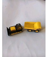 Dumptruck and Bulldozer Tonka Hasbro 2020 Diecast Mini Black and Yellow ... - $13.92