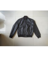 D.A.R.K Men&#39;s Leather Bomber Jacket $199 WORLDWIDE SHIPPING FAT 0223 - $2,220.91 MXN