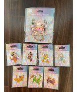 Tokyo Disney 40th Anniversary Full Set of 8 Pin Mickey Minnie Badge-
sho... - $135.29