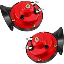 12V Super Loud Train Horn Waterproof For Motorcycle Car Truck Suv Boat(2 Pc) - £19.80 GBP