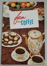 Pan American Coffee Bureau Fun With Coffee Book Recipes PB 1956 Vintage - £11.62 GBP