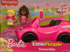 Fisher-Price - HCF59 - Little People Barbie Convertible Vehicle - Pink - £19.50 GBP