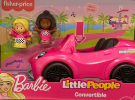 Fisher-Price - HCF59 - Little People Barbie Convertible Vehicle - Pink - $24.95