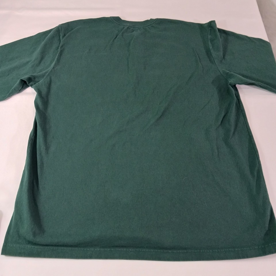 Carhartt K128 HTG Men's Green Cotton Long Sleeve Henley T-Shirt Size 2XL Tall Item image 14