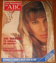Los Sundays Of Abc 1986 Ana Obregon Joseph Mary and Jesus Garcia Magazine - $8.35