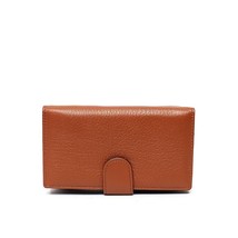 SC Women  Leather Wallet  Protective Multi Card Holders Purse Brown Ladies Fashi - £150.34 GBP