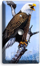 American Bald Eagle In The Wild Light Dimmer Cable Wall Plate Home Room Hd Decor - £8.00 GBP