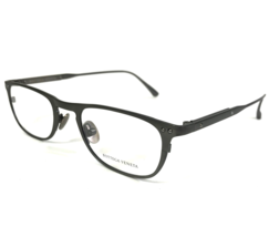 Bottega Veneta Eyeglasses Frames BV0040O 003 Gunmetal Gray Rectangular 4... - £103.56 GBP