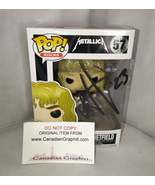 James Hetfield Hand Signed Autograph Funko Pop COA Metallica - $250.00