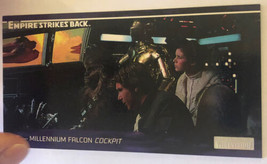 Empire Strikes Back Widevision Trading Card 1995 #83 Millennium Falcon Han Solo - $2.48