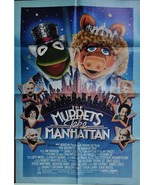 The MUPPETS TAKE MANHATTAN Poster Signed X2- Jim Henson, Frank Oz w/coa - £1,068.78 GBP