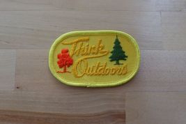 Think Outdoors Trees Colorful Detailed Patch Mint Exc Item Camping Nature - £11.96 GBP