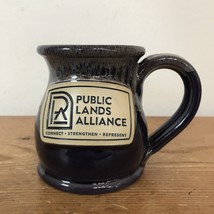 Deneen Pottery Public Lands Alliance Studio Art Ceramic Stoneware Coffee Mug - £47.95 GBP
