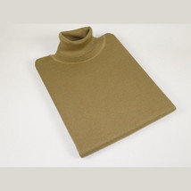 Men PRINCELY Turtle neck Sweater From Turkey Soft Merino Wool 1011-80 Taupe image 5