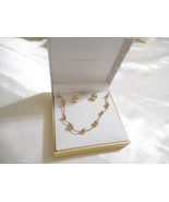 Charter Club Gold-Tone Bead Ball Necklace &amp; Earring Set Charter Club Gol... - $13.43