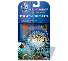 Uncle Milton Journey Under The Sea 3-D Adventure Projector Image Audio CD NEW - £9.92 GBP