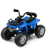 12V Kids Ride On ATV 4 Wheeler with MP3 and Headlights-Blue - Color: Blue - €235,40 EUR